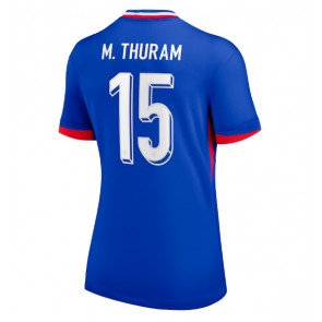 Francie Marcus Thuram #15 Dámské Domácí Dres ME 2024 Krátký Rukáv